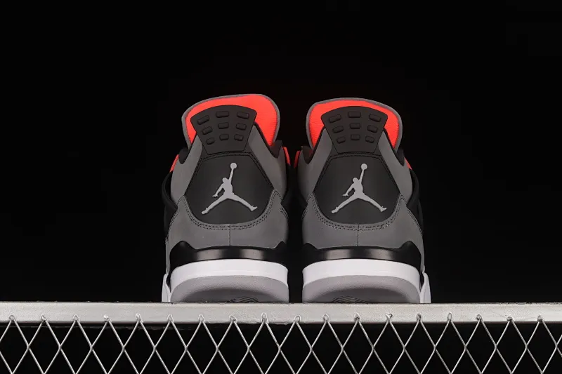 All categories Air Jordan Jordan series basketball shoes Air Jordan 4 foreign trade version Air Jordan 4 Retro "Infrared" AJ4 Joe 4 black gray infrared DH6927-061